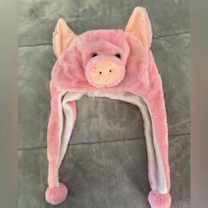 Pink Piggy Winter Hat